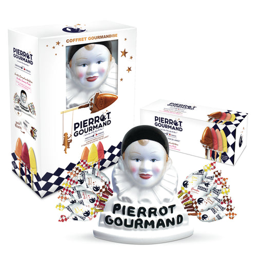 Buste Pierrot Gourmand + 40 sucettes