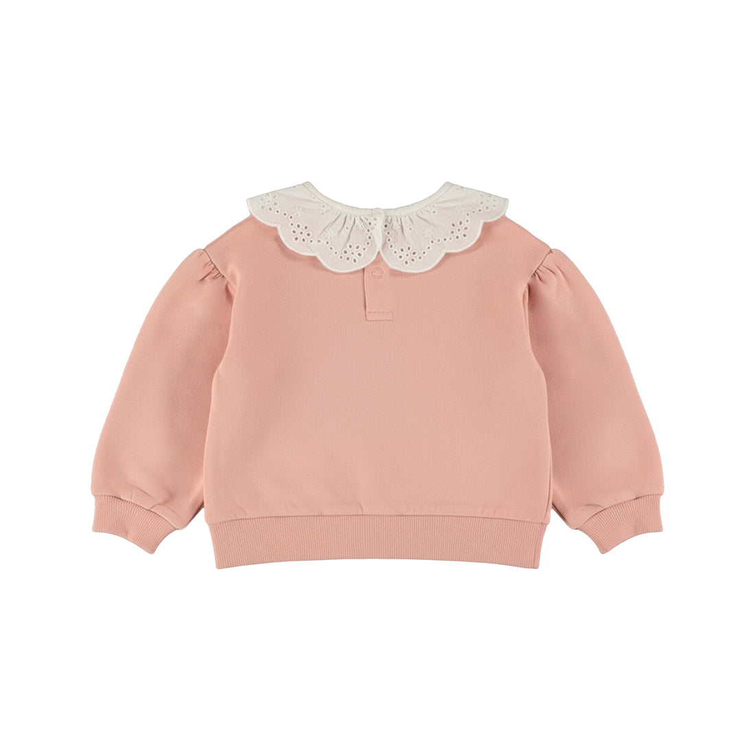 Sweat col broderie 60358