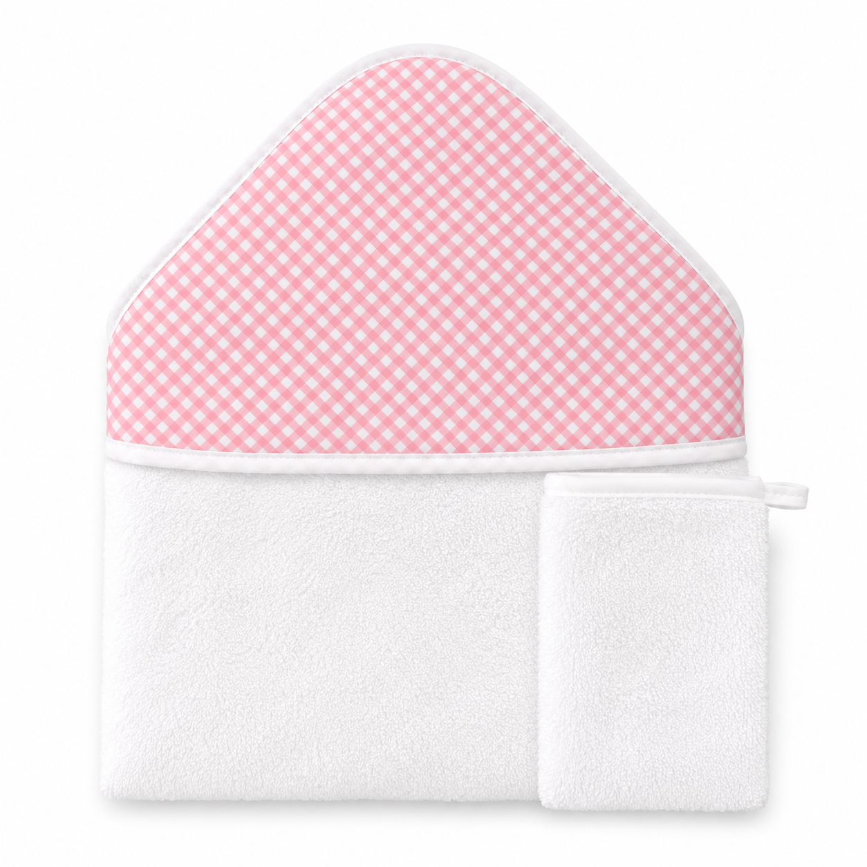 Cape de bain & gant de toilette