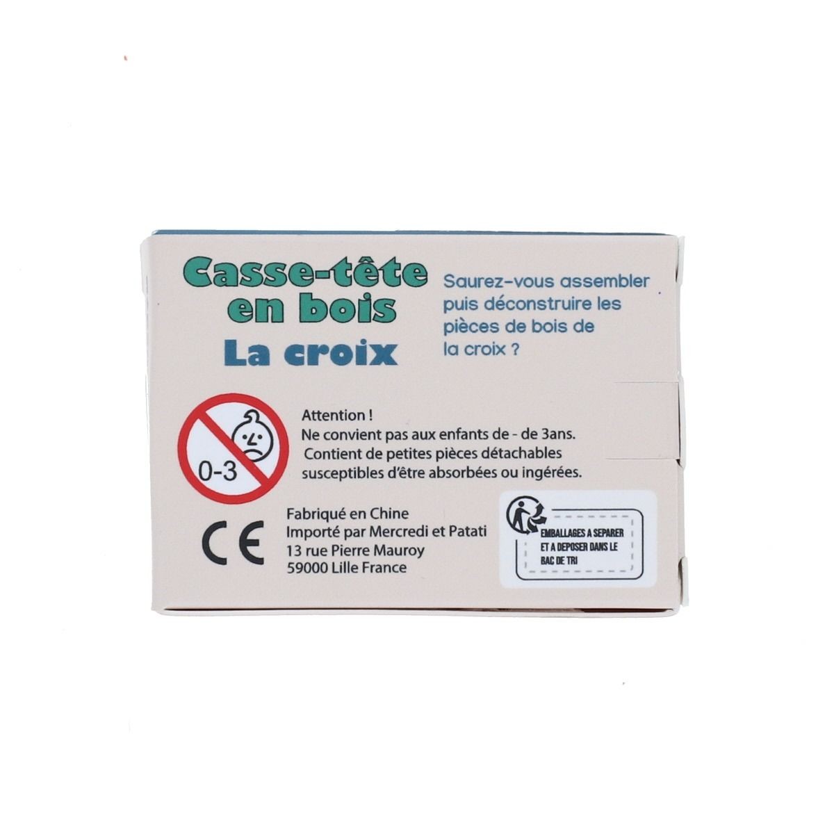 Casse-tête la croix