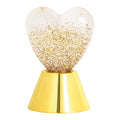 Lampe cœur à paillettes