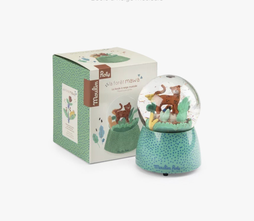 Boule à neige musicale forêt 688176