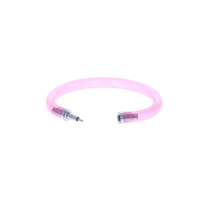 Bracelet stylo glitter rose