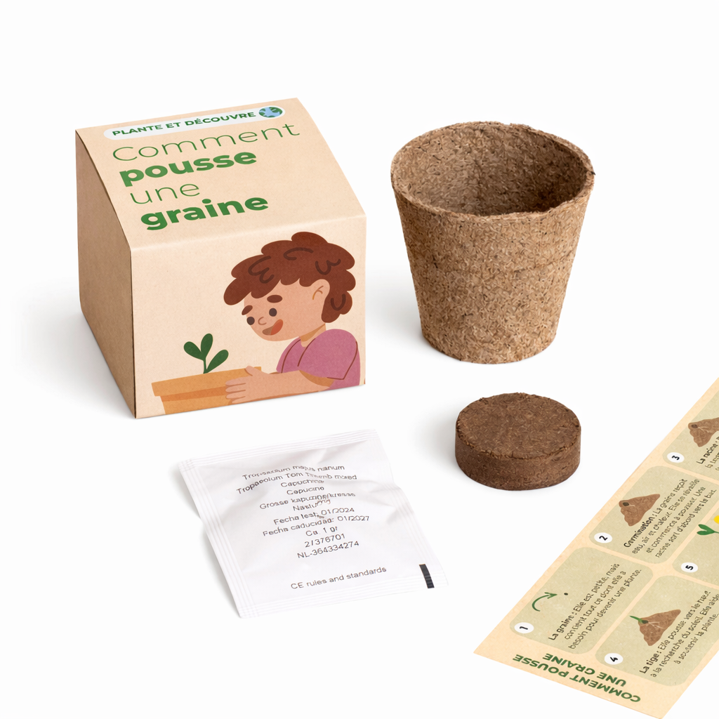 Kit COMMENT POUSSE UNE GRAINE