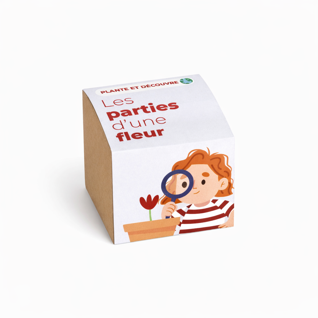 Kit de plantation LES PARTIES D’UNE FLEUR