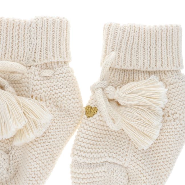 Boîte coffret naissance chaussons et bracelet