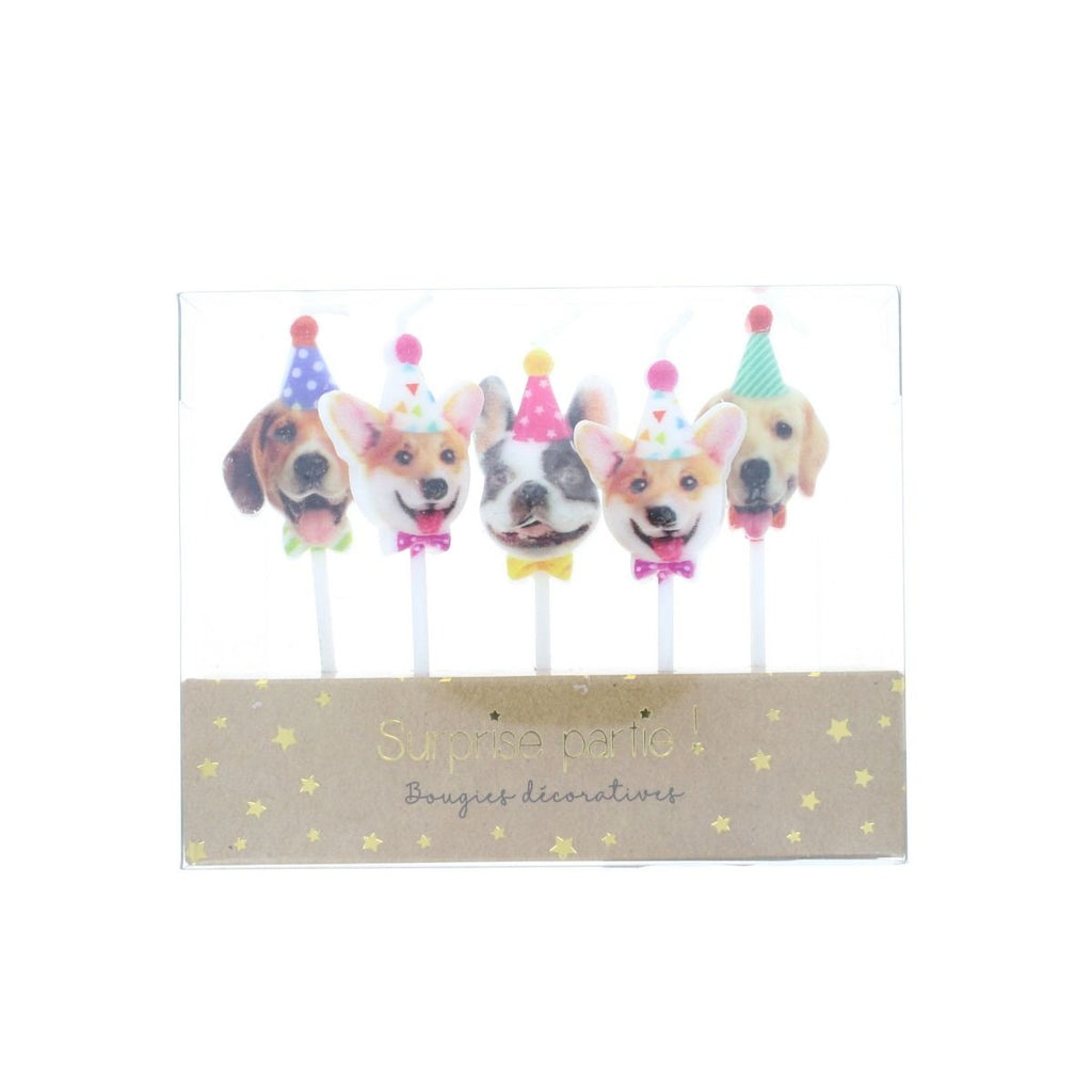 Bougies d'anniversaire Chiens