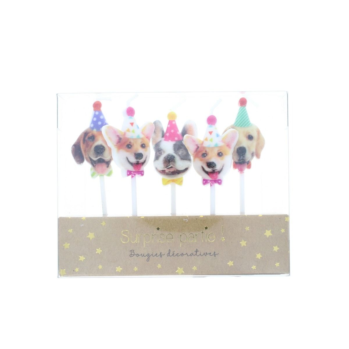 Bougies d'anniversaire Chiens