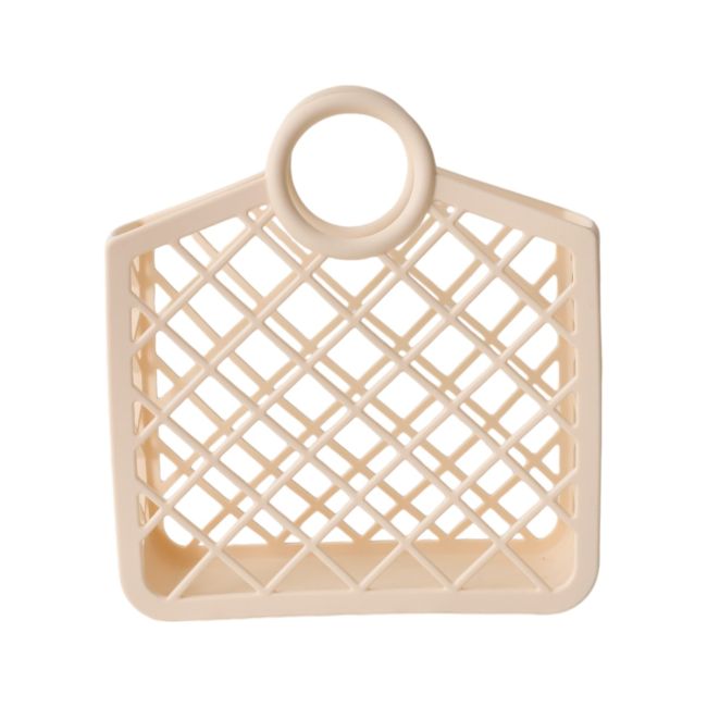 Panier silicone écru