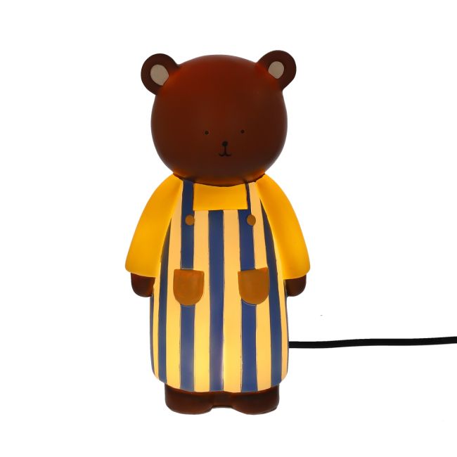 Lampe ours bleu