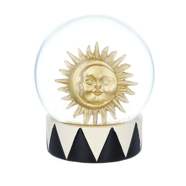 Boule à neige lune et soleil