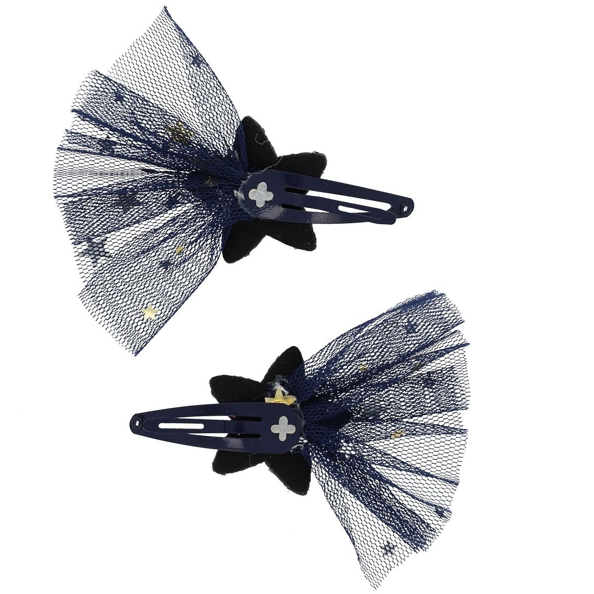 Lot de 2 barrettes étoiles filantes