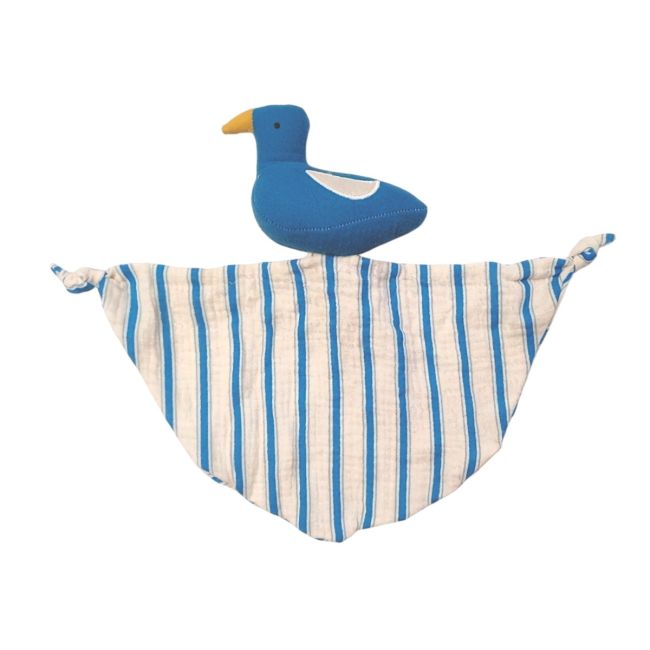 Doudou plat rayé mouette