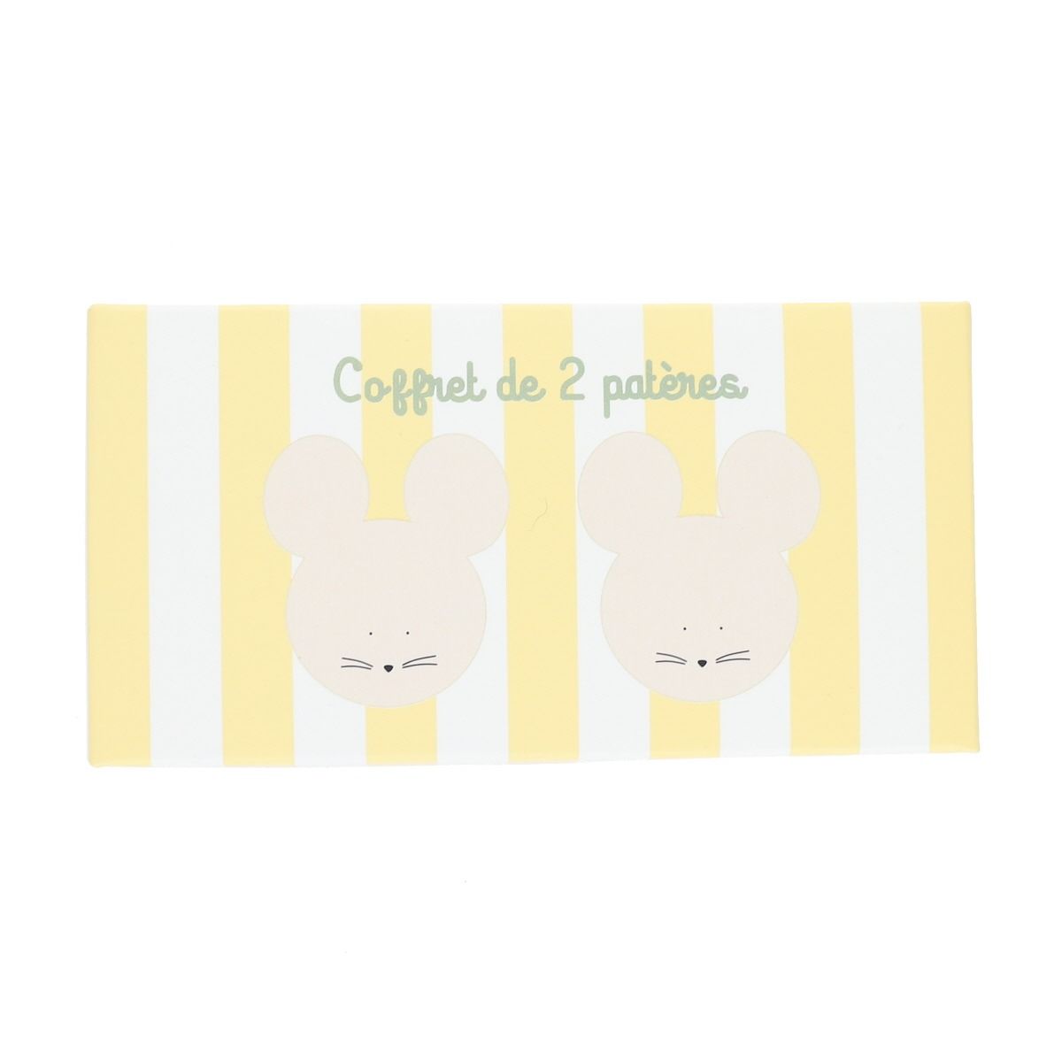 Lot de 2 patères Petites souris