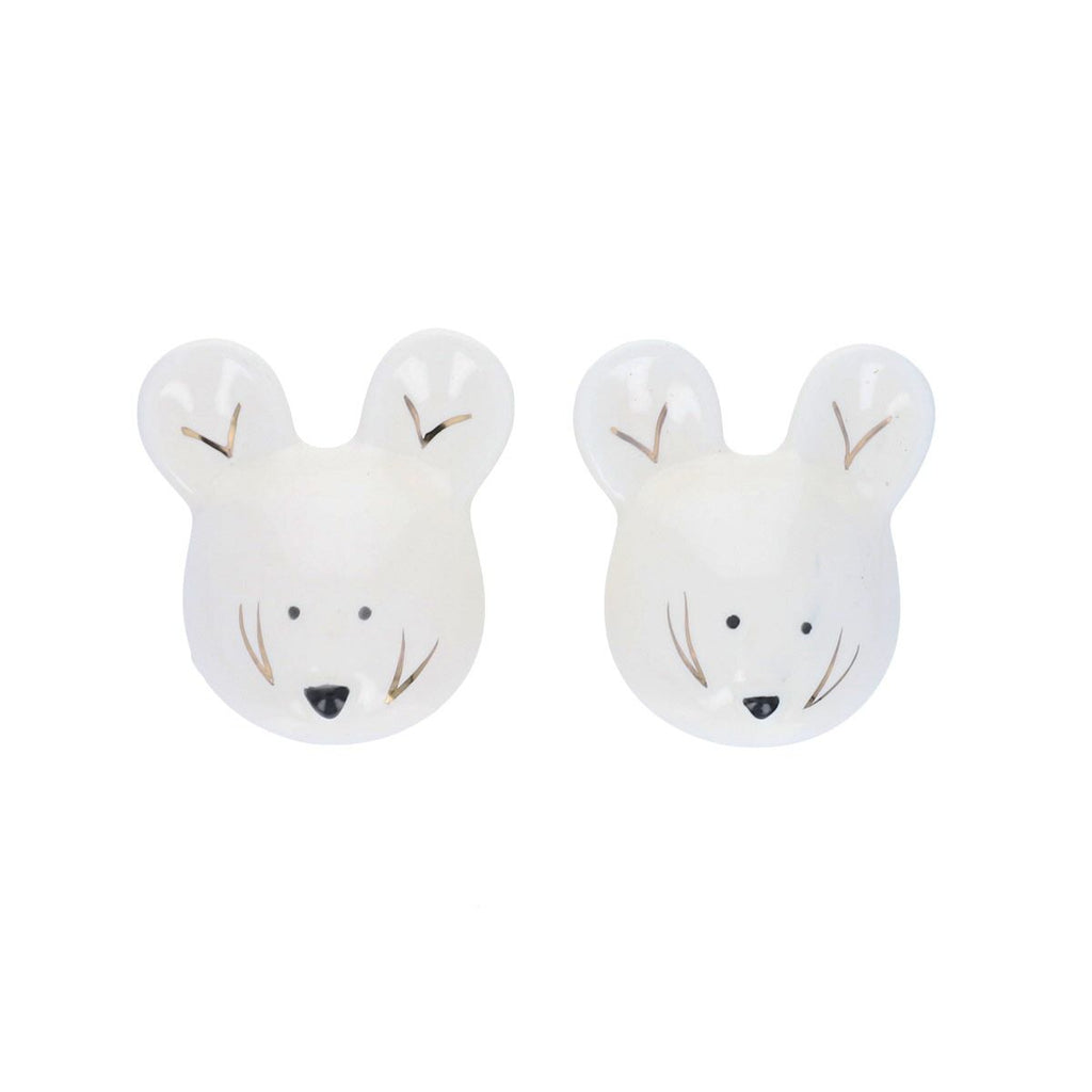 Lot de 2 patères Petites souris