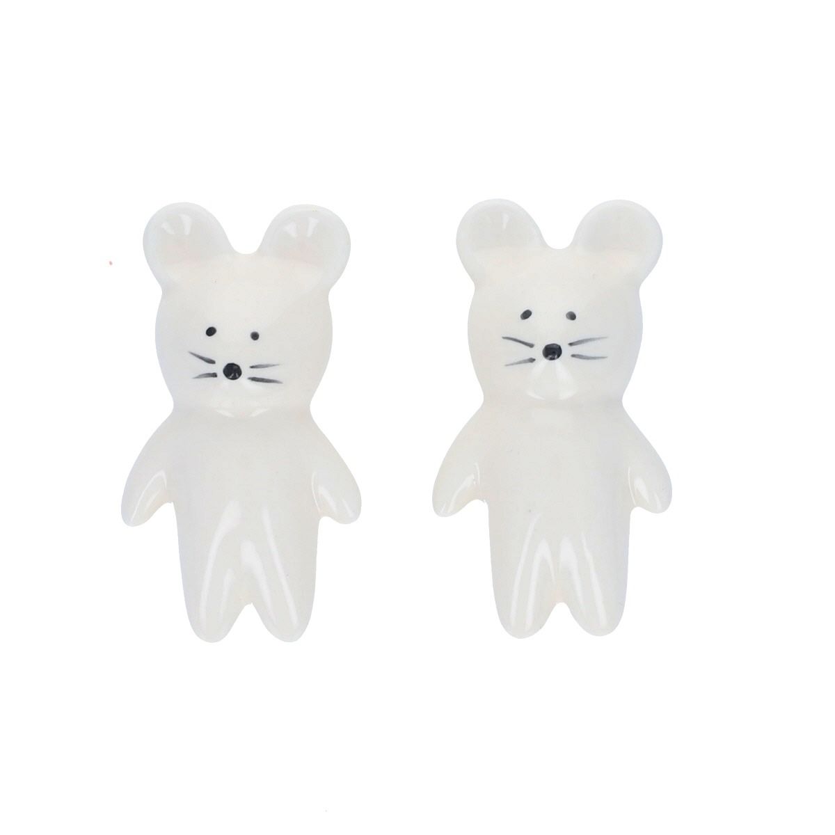 Lot de 2 boutons de meuble Petites souris