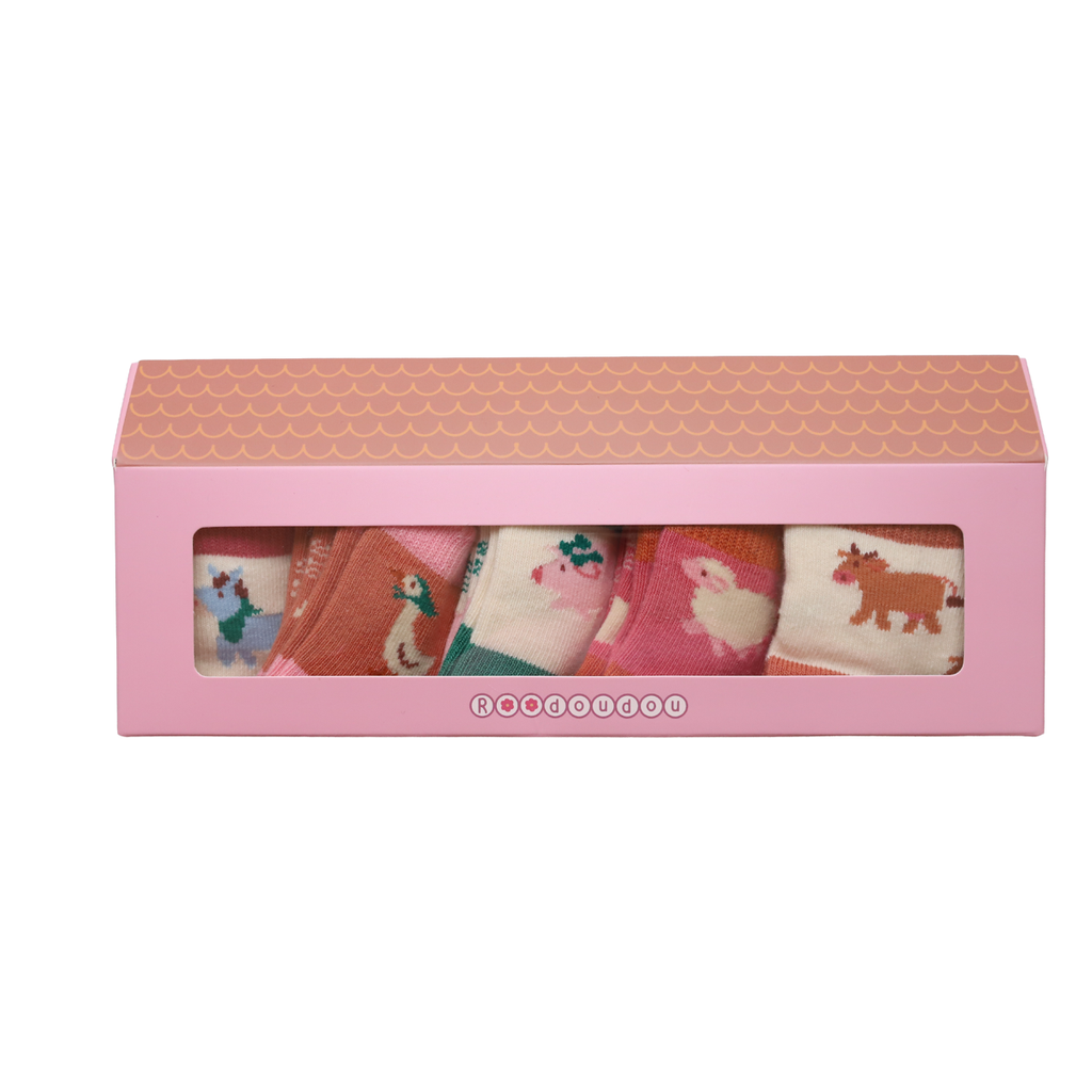 Coffret 5 paires de chaussettes 0-9 mois