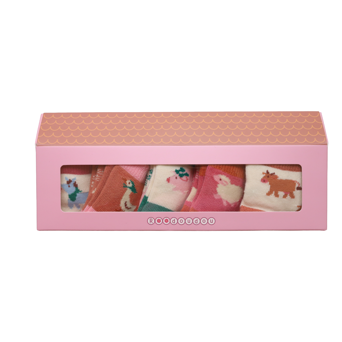Coffret 5 paires de chaussettes 0-9 mois