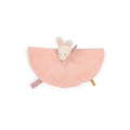 Doudou souris rose