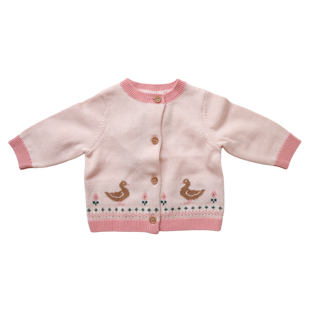 Gilet Jacquard - Dans la ferme