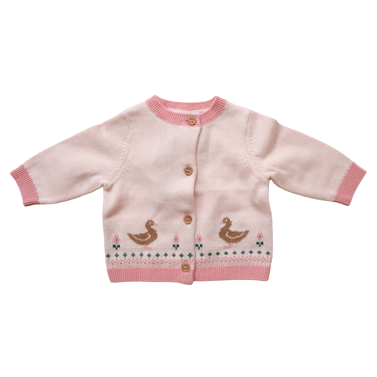 Gilet Jacquard - Dans la ferme