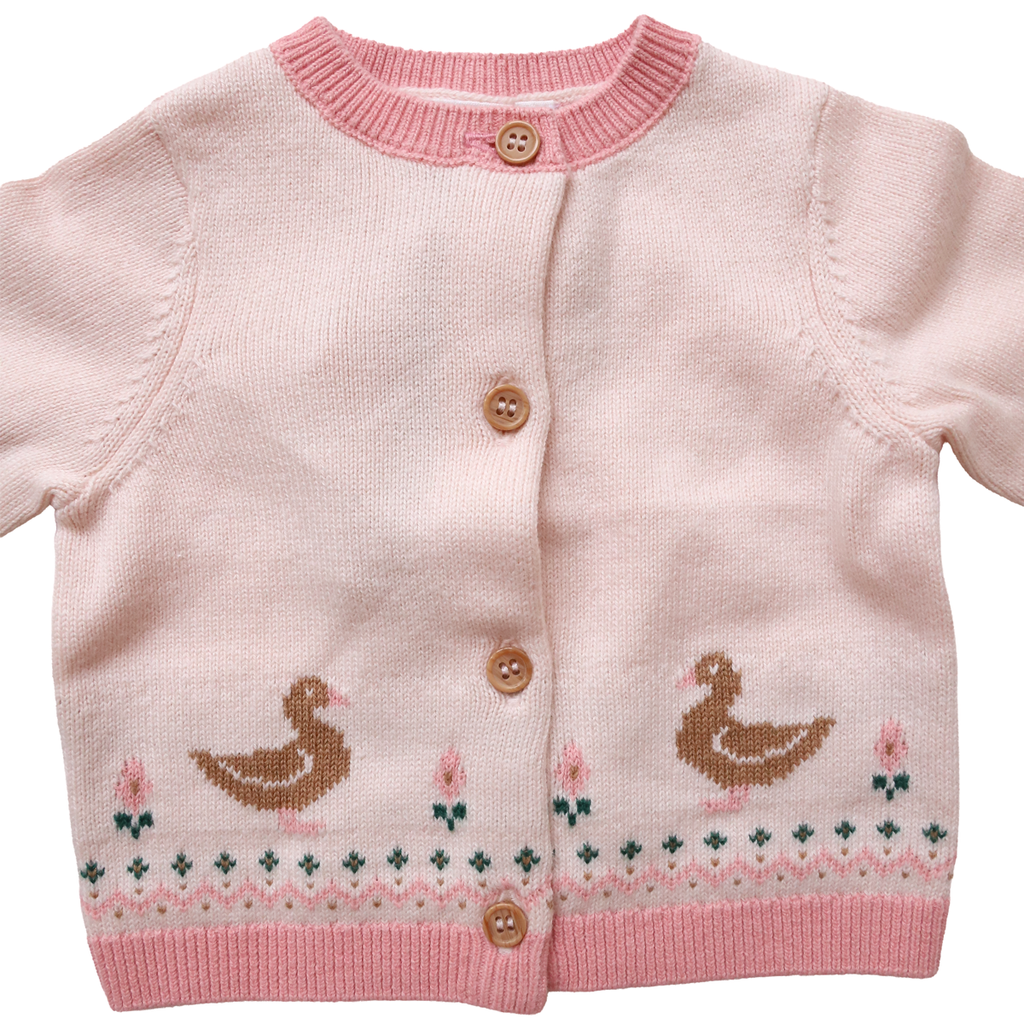 Gilet Jacquard - Dans la ferme