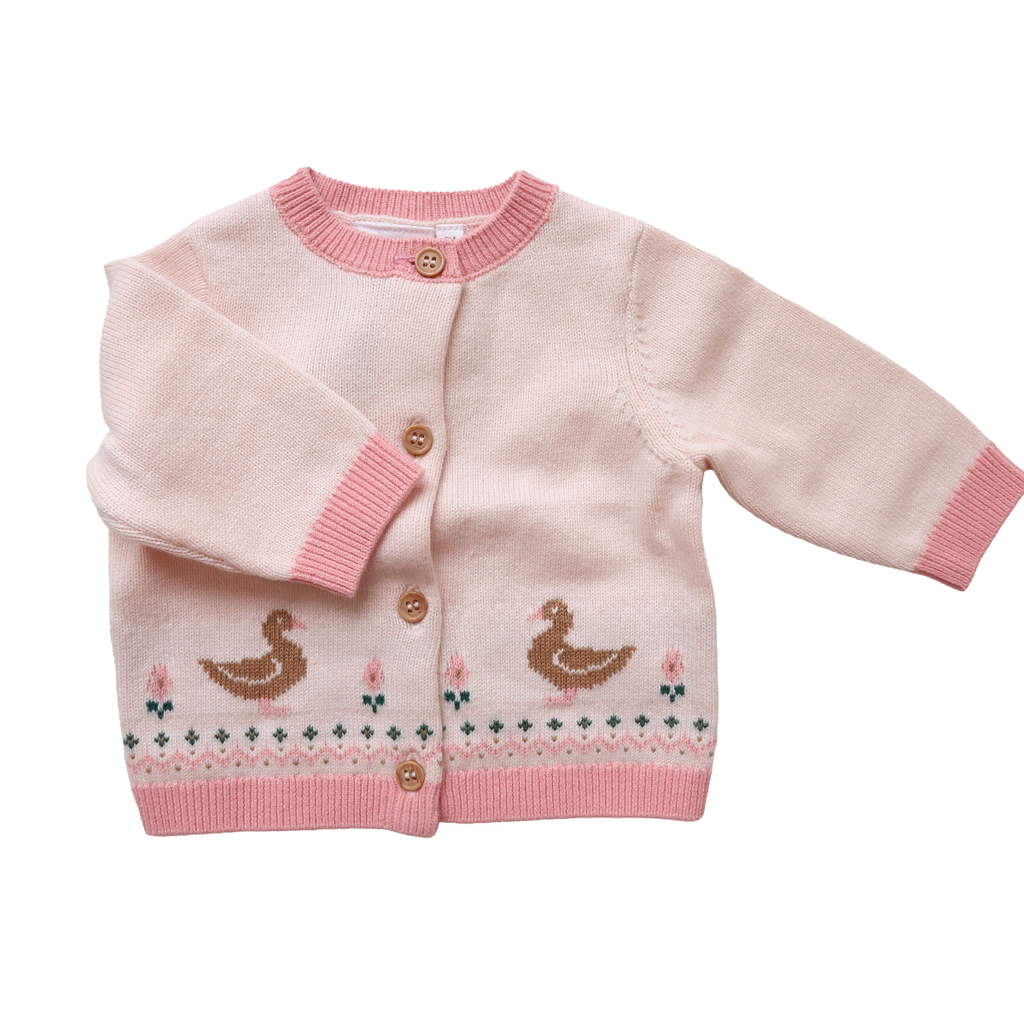 Gilet Jacquard - Dans la ferme