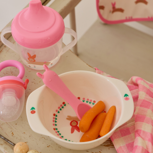 Bol lapin rose