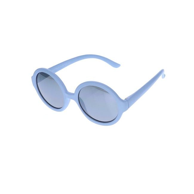 Lunettes rondes bleu