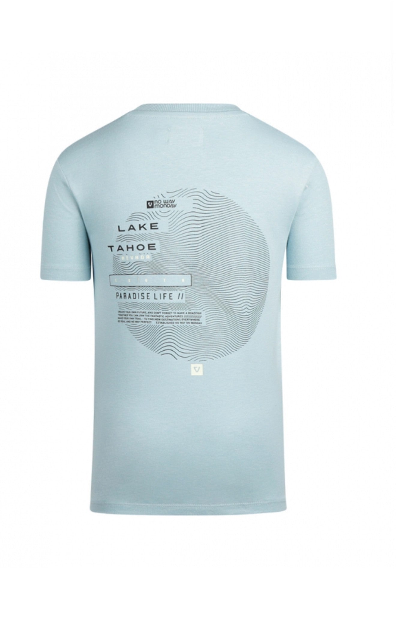 Tee-shirt bleu ciel 54260