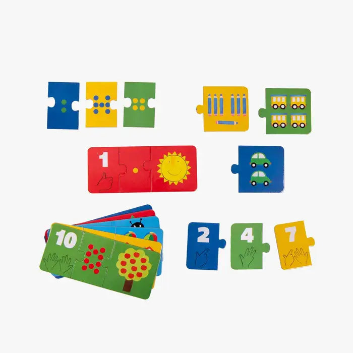 Puzzle chiffres 1 à 10