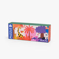 Puzzle jungle arc-en-ciel