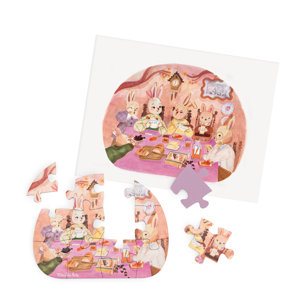 4 mini puzzles Une belle journée