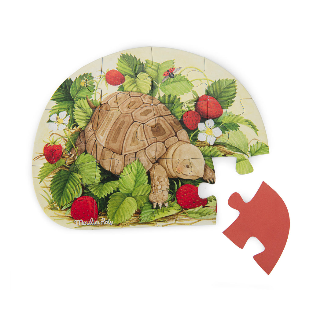 4 mini puzzles des animaux