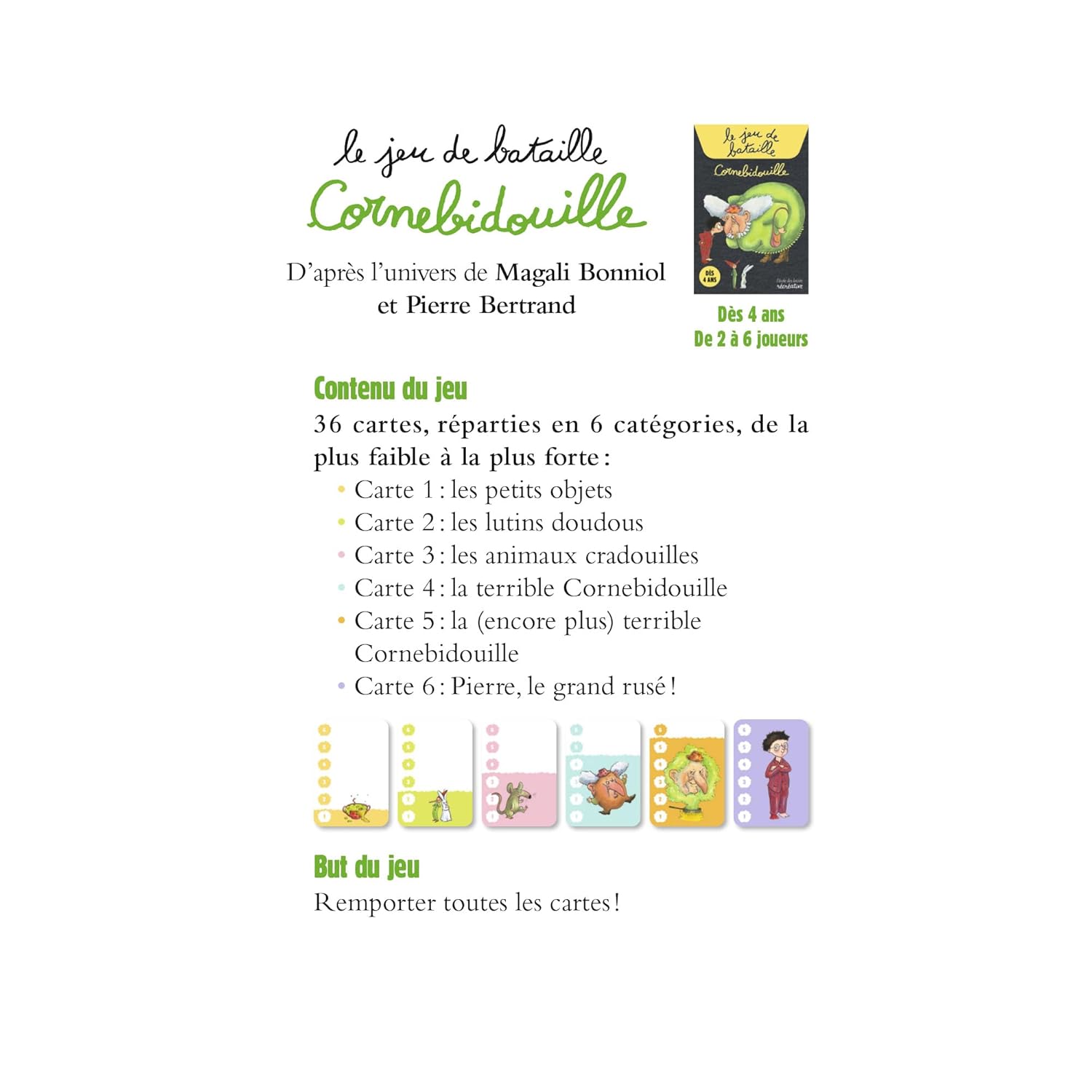 Jeu de bataille - Cornebidouille