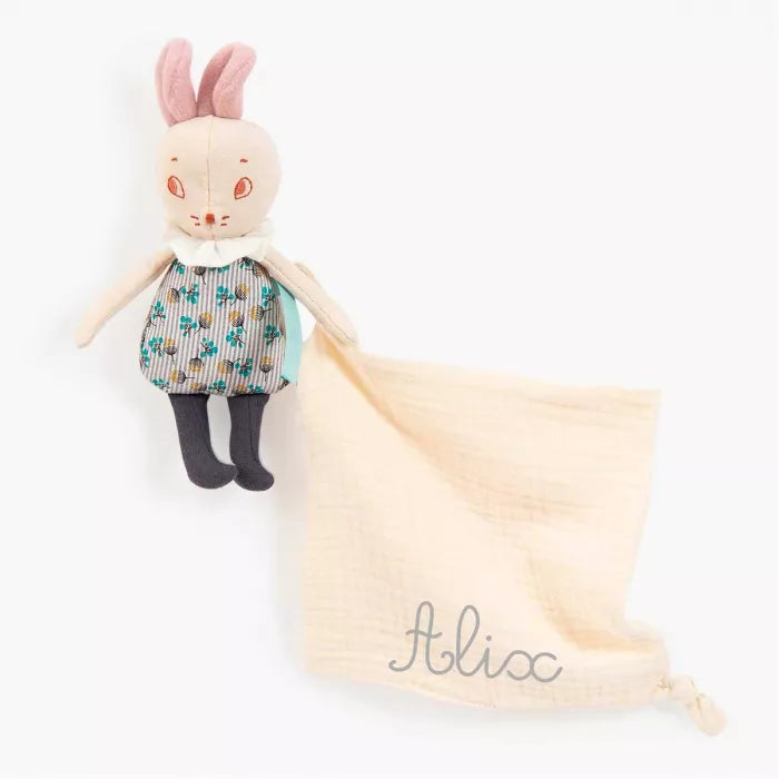 Doudou mouchoir souris