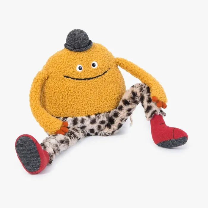Peluche jaune Mouni