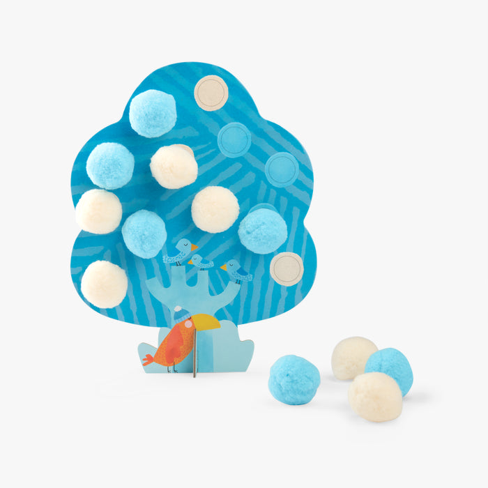 Activité pompons arbres