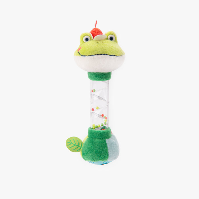 Bâton de pluie en tissu grenouille