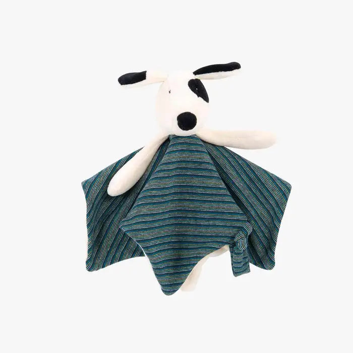 Doudou bleu Julius le chien
