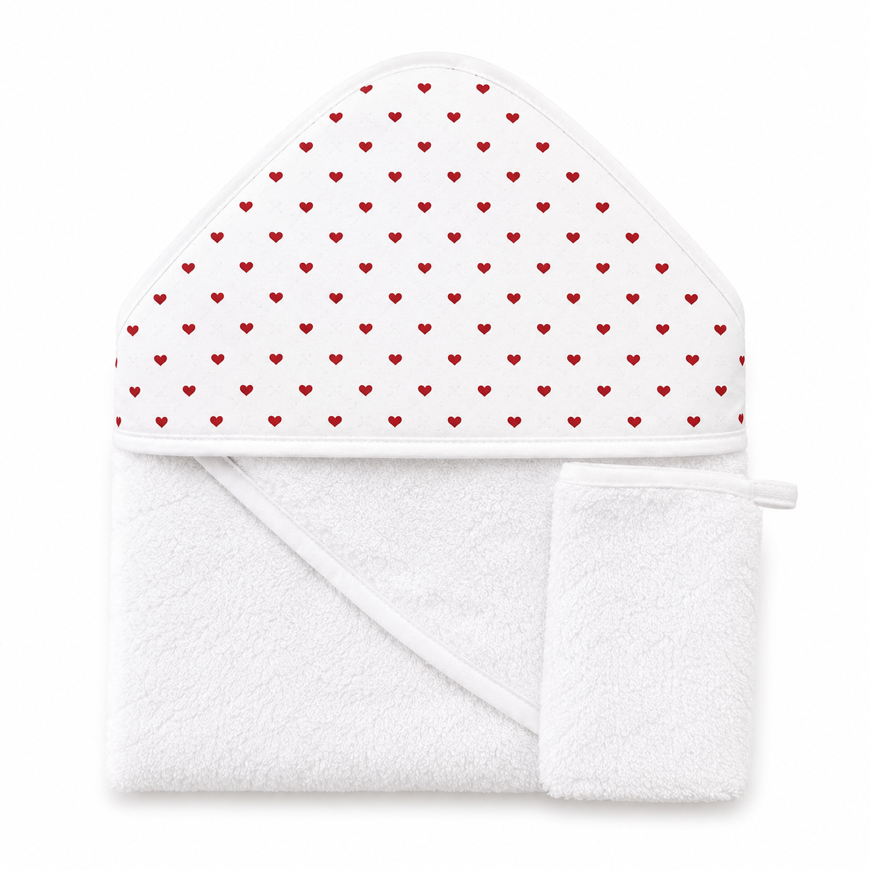 Cape de bain & gant de toilette