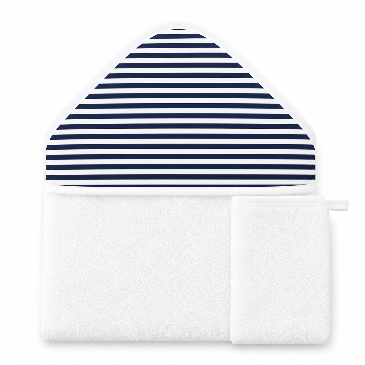 Cape de bain & gant de toilette