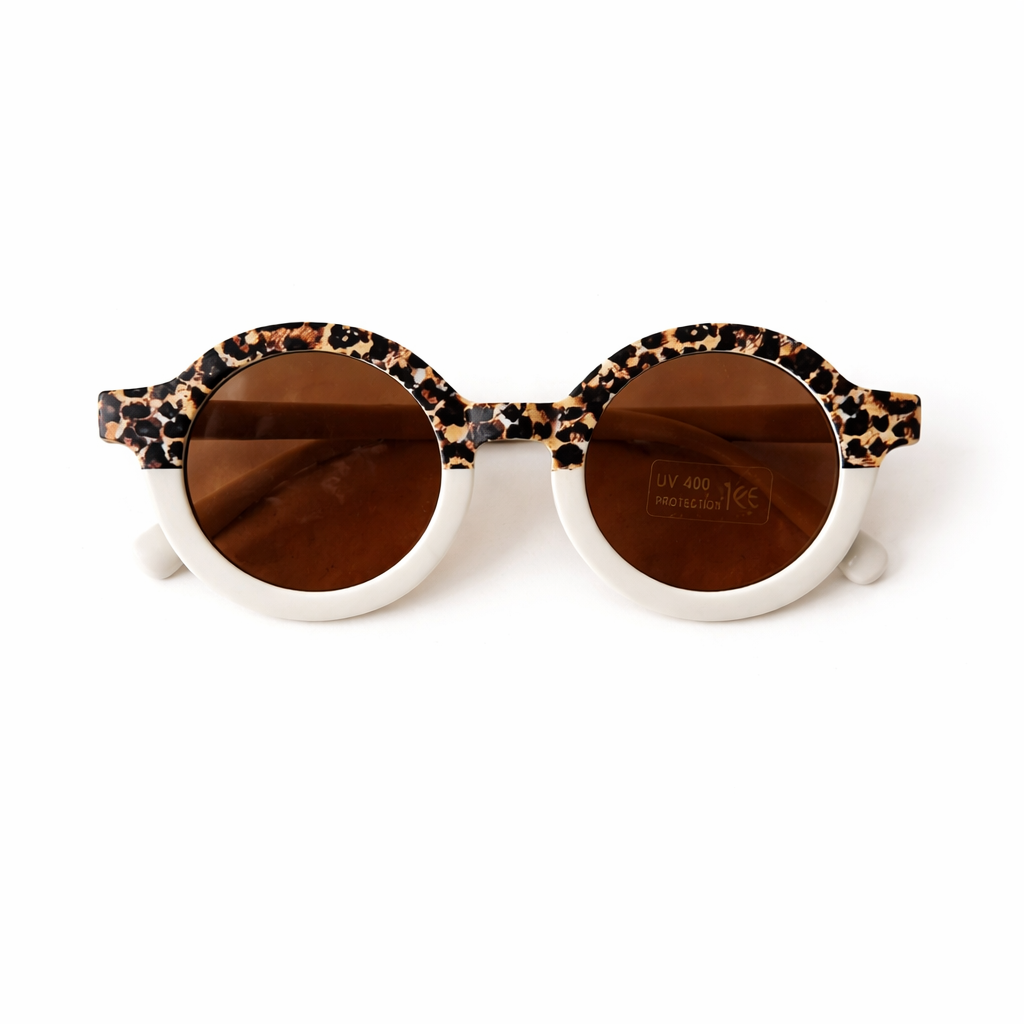 Lunettes de soleil léopard