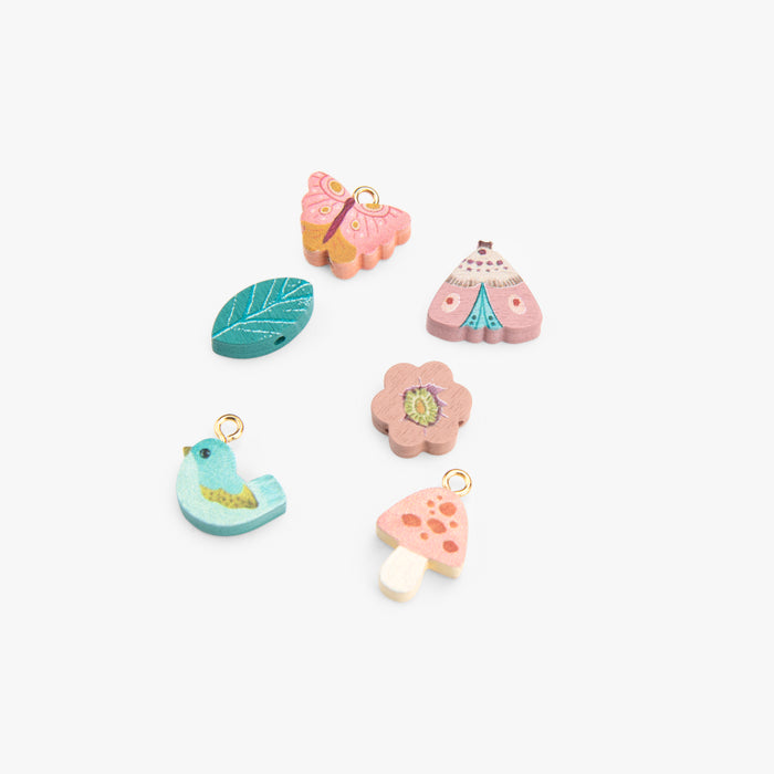 Coffret perles en bois