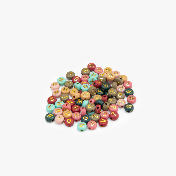 Coffret perles en bois
