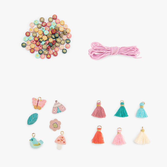 Coffret perles en bois