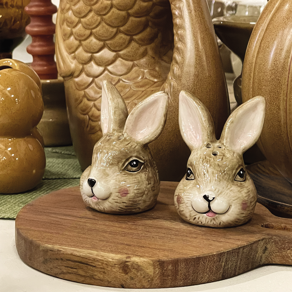 Set lapin salière/poivrier