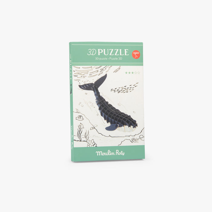 Puzzle 3D baleine