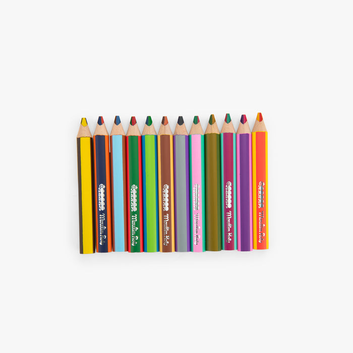 Set de crayons bicolores