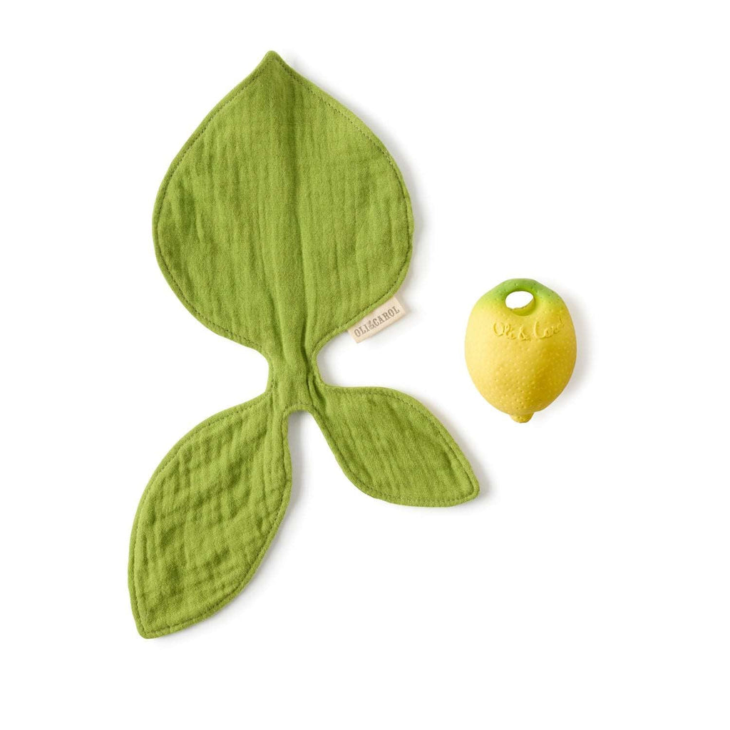 Doudou de dentition citron